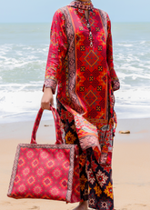Lawn 3 Piece Suit - Stitched